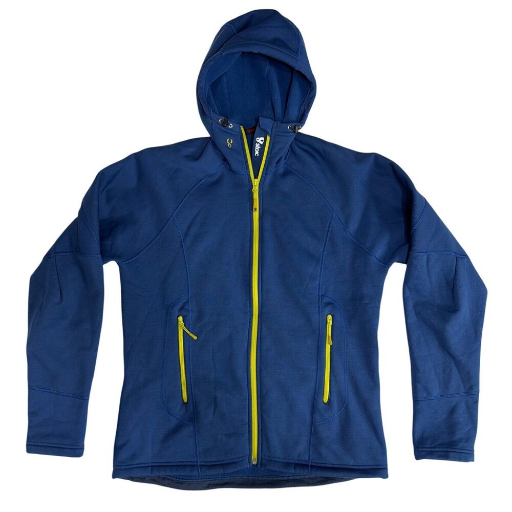 Stoic Welder Hi Softshell Jacket Men's Large Blue